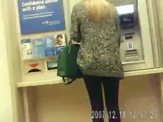 hard ass blonde with spandex