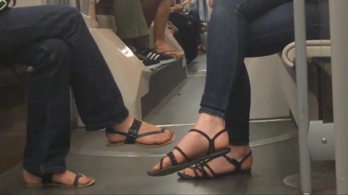 Double Candid Feet