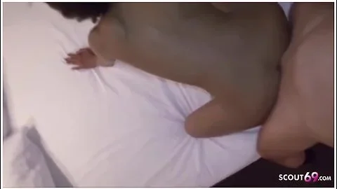 Ebony teen 18+ Hooker Luna Fucked By German In Hotel Without Condom