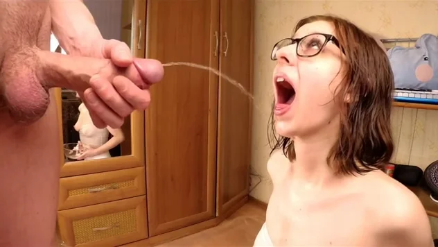 Little Fuckdoll used and . Piss Drinking + Anal. - Por