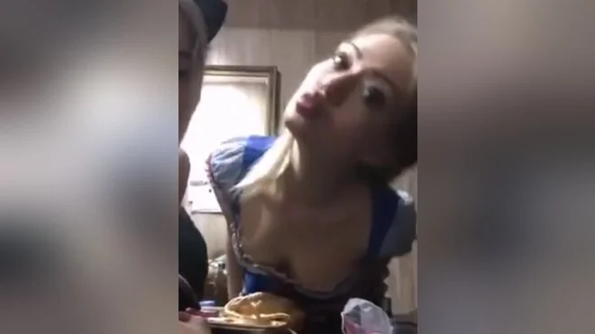 Russian Girl In Cheerleader Uniform Showing Her Firm Tits