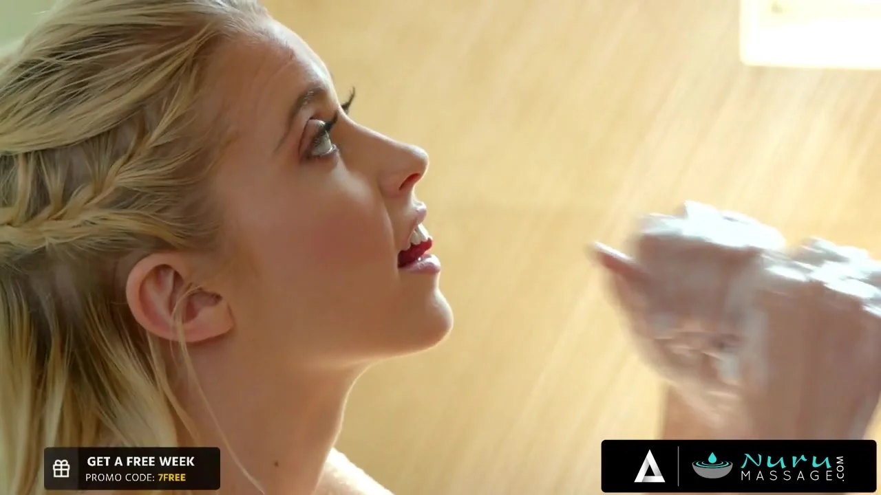 NURU MASSAGE - Naughty Chloe Cherry Gives Hard Handjob And Blowjob Before Getting Fucked Doggystyle