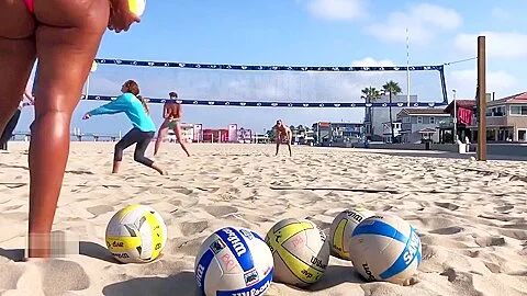 Beach Volleyball Big Ass