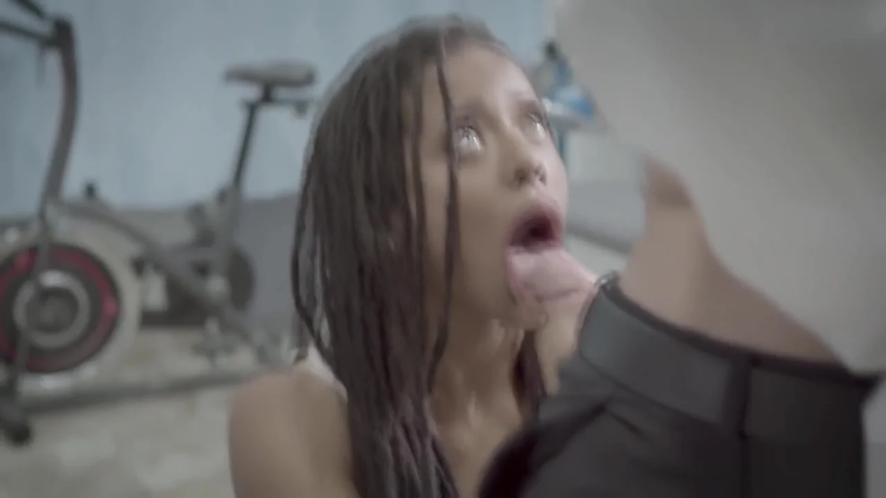 Ebony teen 18+ pussy fucked with a cock and a dildo