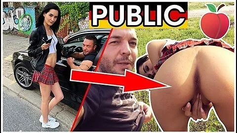 Young Skinny Tourist Gets Dirty Public Fuck