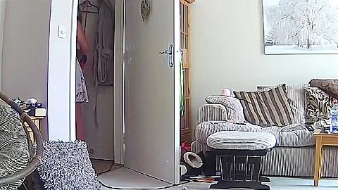 Housewife Milf Mature Mom Mum Upskirt - Hacked IP Camera