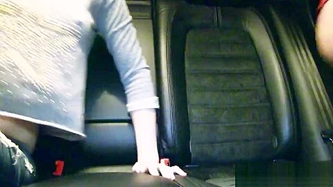 Russian teen 18+ hitchhiker bangs huge dick in car