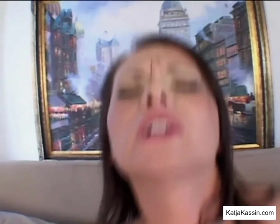 katja kassin Ass fucked and drinking cum