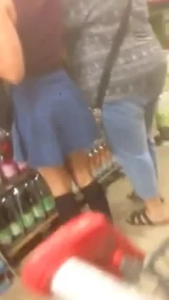 Amazing hot teen 18+ in the shopping center 1