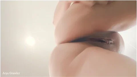 Arya Grander - Sexy Oily Natural Boobs And Naked Ass Selfie Video Teasing