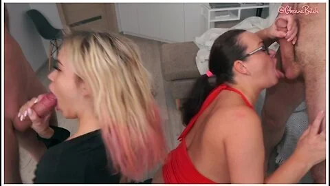Two Guys Invite A Busty Milf And A Leggy 19 Year Old Blonde And Have A Hard - Martin Spell
