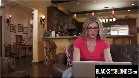 CORY CHASE Gets an Airtight, DP Gangbang from 7 Monster Dicks - BlacksOnBlondes