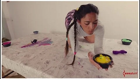 Anal Coloring Time With Big Ass Spanish Babe Nuria Millan