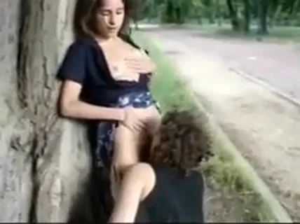 Outdoor lesbian action
