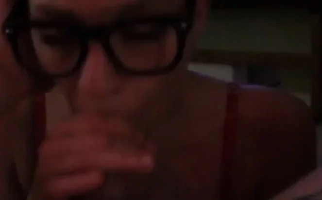 Teen POV blowjob and swallow
