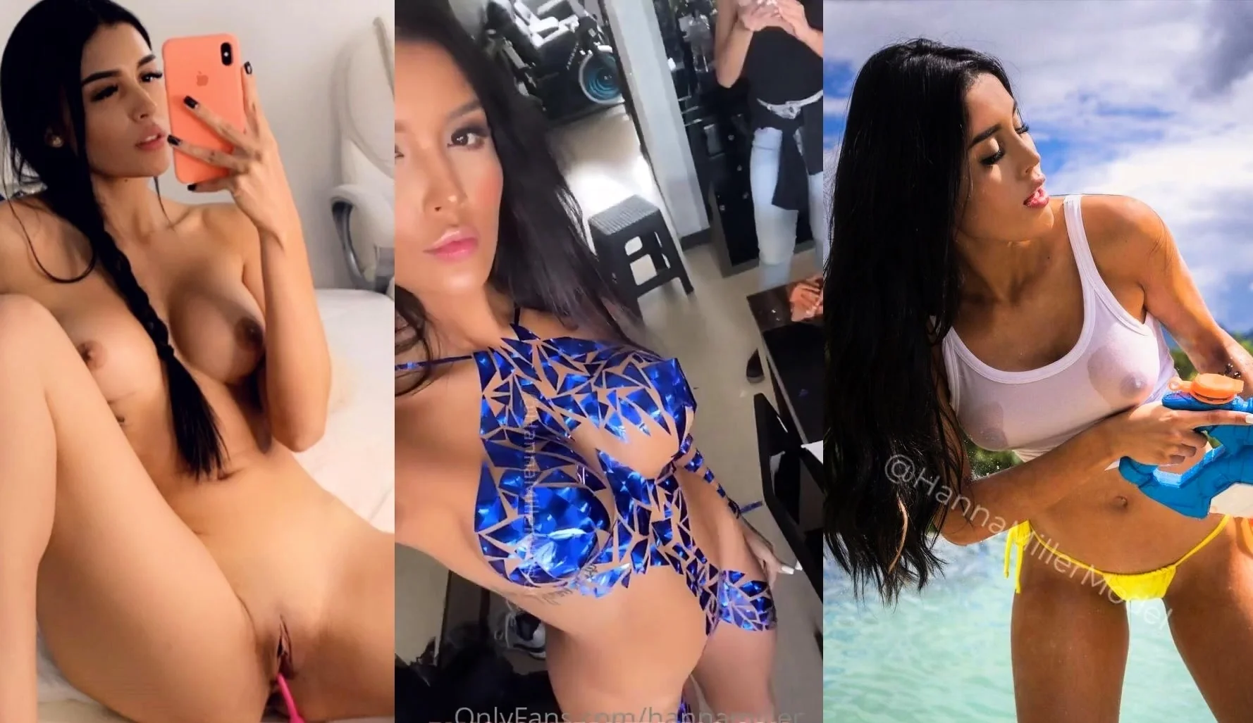 Dillion Harper And Hannah Miller Soapy Naked Body, Lesbian