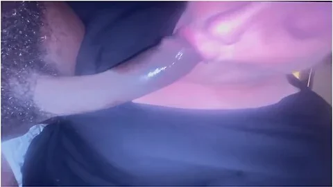 My Boo Pajamas And A Nice Big Black Cock To Gobble On
