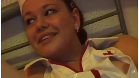 Sexy German Nurse Fucked By Two Dudes