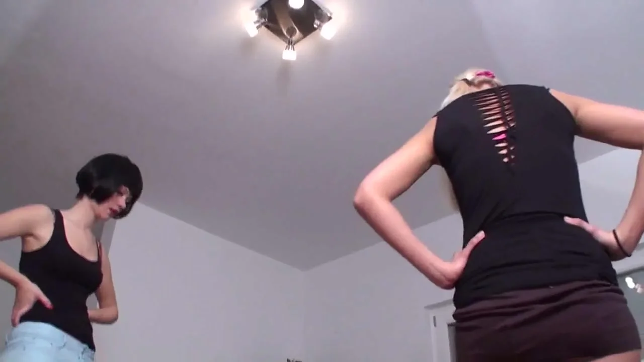 Femdom with euro sluts and their slave by Femdom Austria