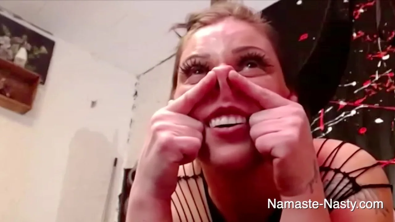 Namaste-nasty Shameless Pig Cam Whore Submissive Amateur Milf In Lingerie Oinks Like A Pig