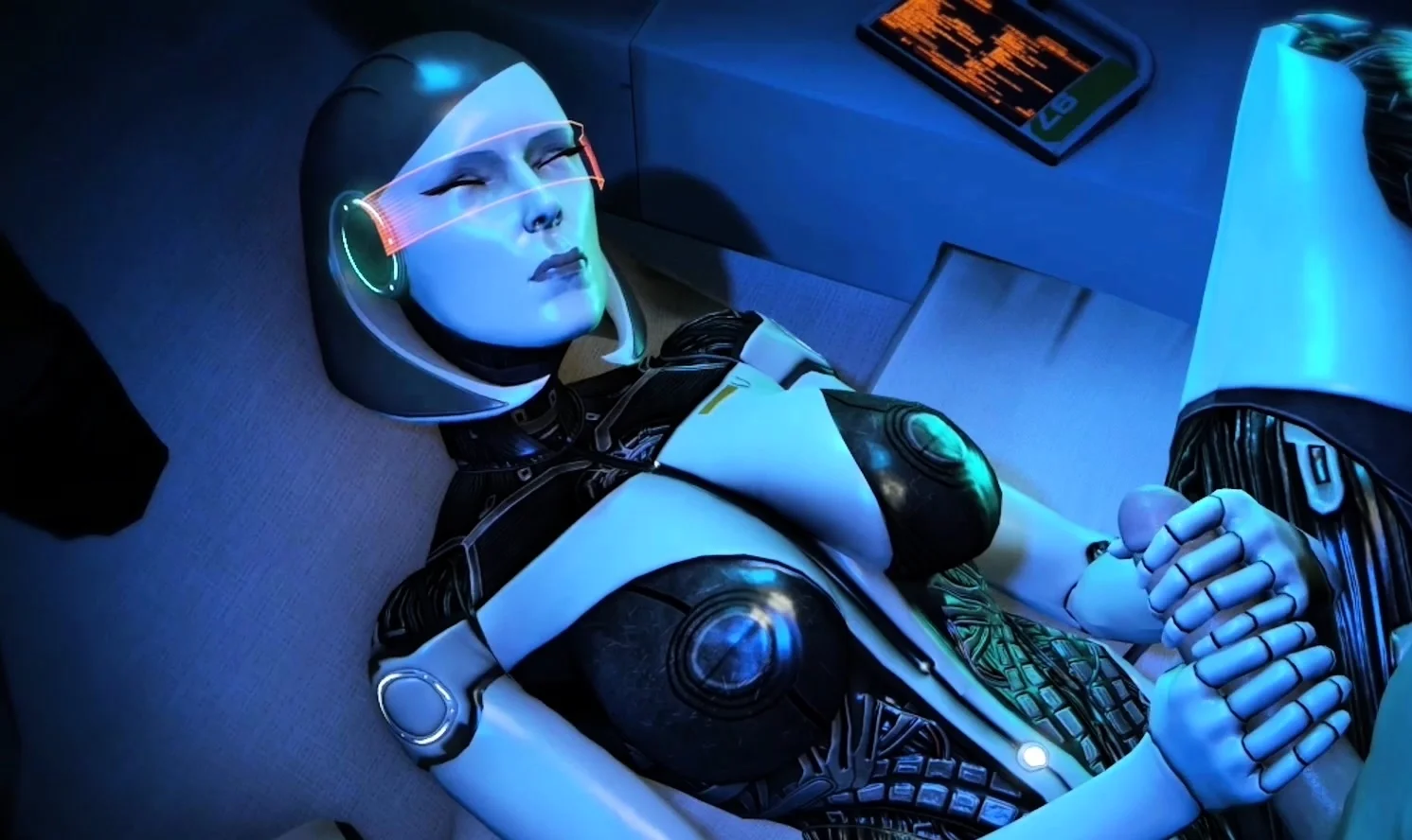 Mass Effect 3D Characters is Used as a Sex Slaves