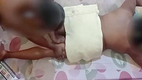 Sri Lankan Wife Enjoying A Massage