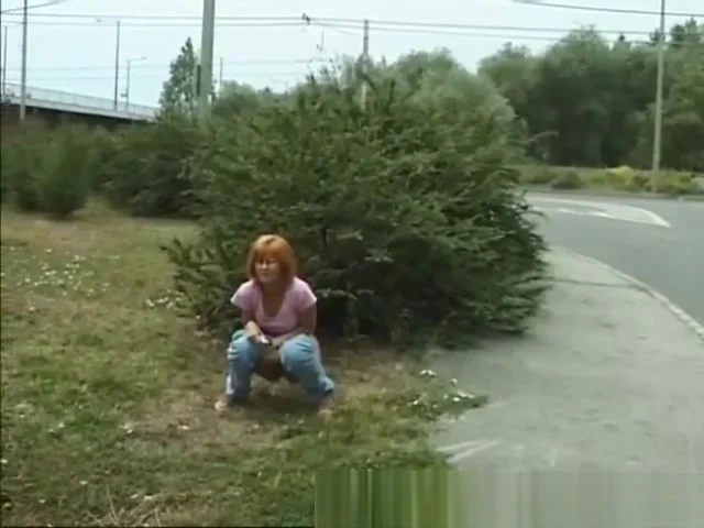 pissing in public