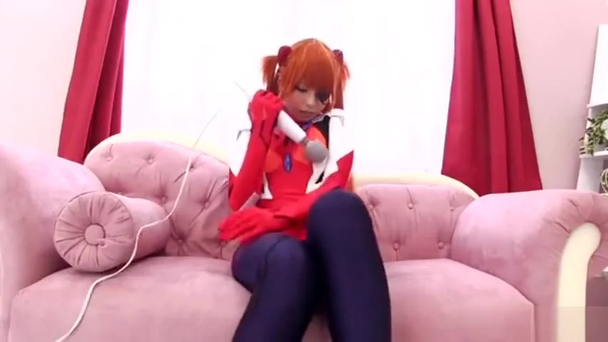Japanese Asuka Evangelion Cosplay Vibed