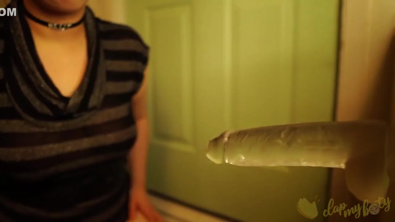 Slobbing On That Dildo Deephthoat Pov Blowjob - Watch Me Spit On Your Cock And Suck It Dry