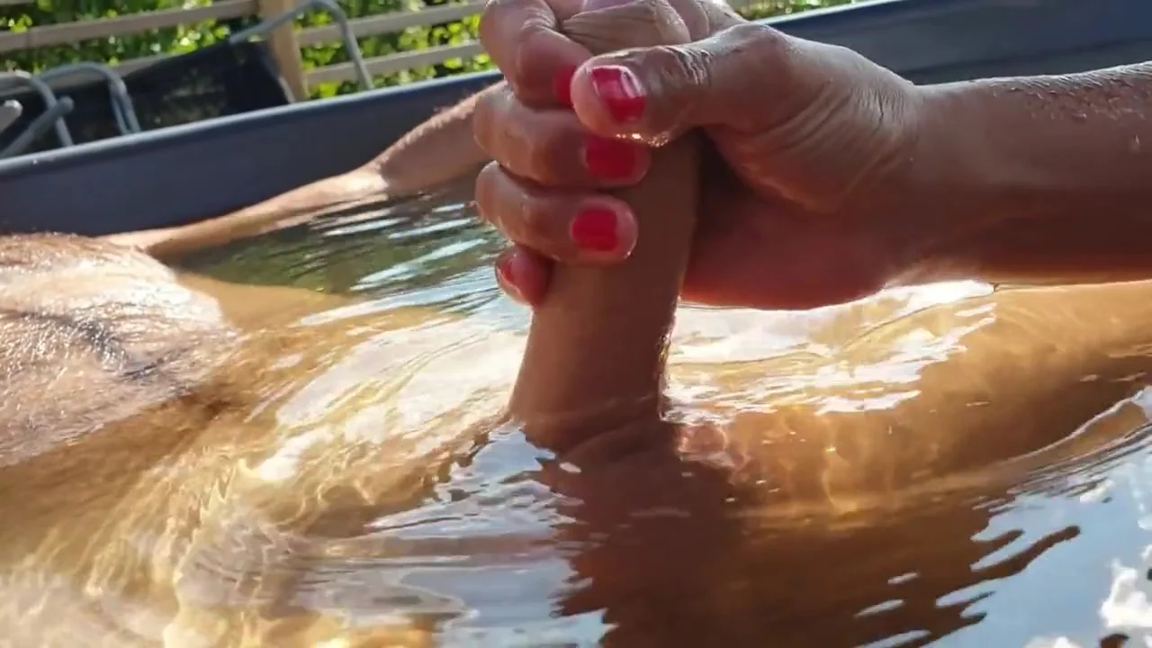 Friday In Pool With Blowjob Handjob Boobjob Cum In Mouth