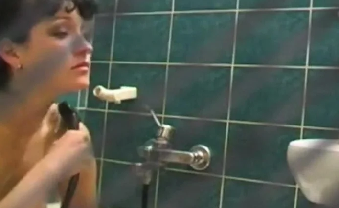 my horny stepmom takes a shower