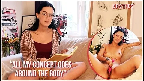 Pinko Reads Her Poetry To You Before Masturbating With A Toy