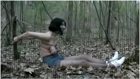 Tied By Freaks In The Forest