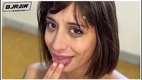 Silvia Soprano Blowjob For Romeo Mancini Ends Her Getting Coverd In Cum!