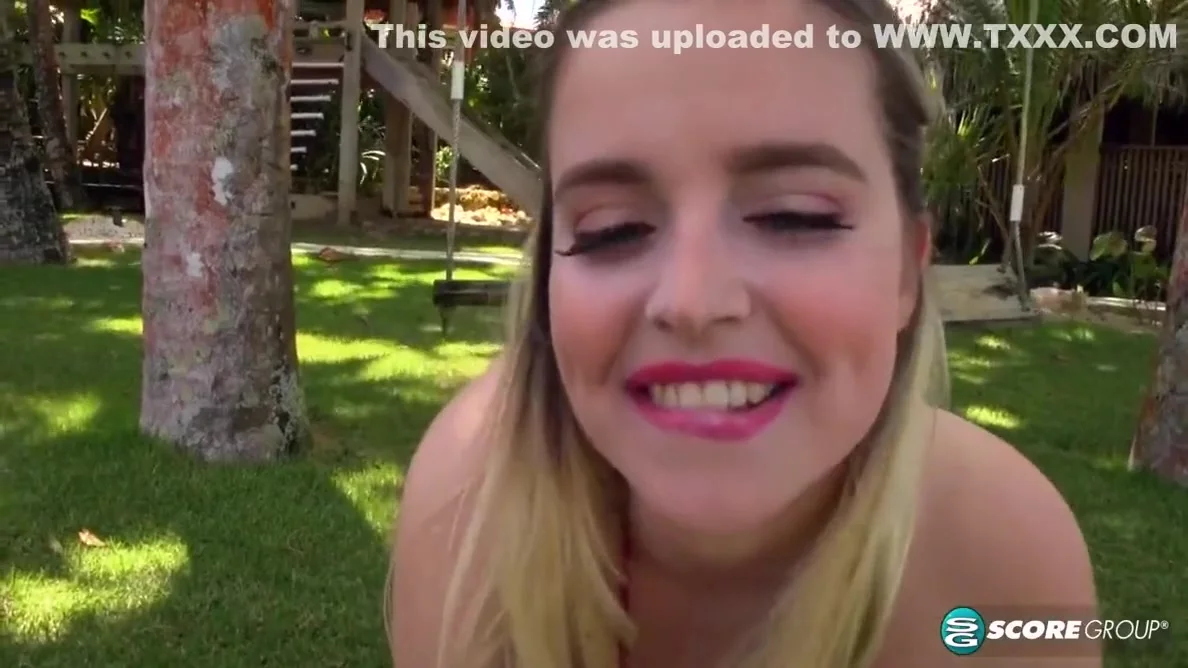The All-american Blonde Is An Island Swinger