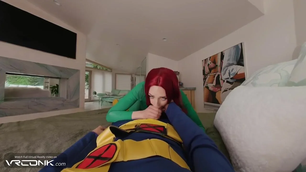 Vr Porn And Charlotte Sins In Sexy Redhead Phoenix In Heels Rides Big Dick In X-men 97 Cospaly Parody Pt.1
