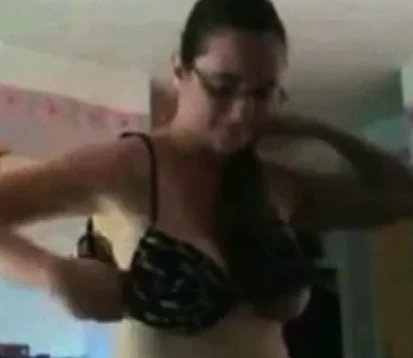 Teen wants to show more but her mom  in the house