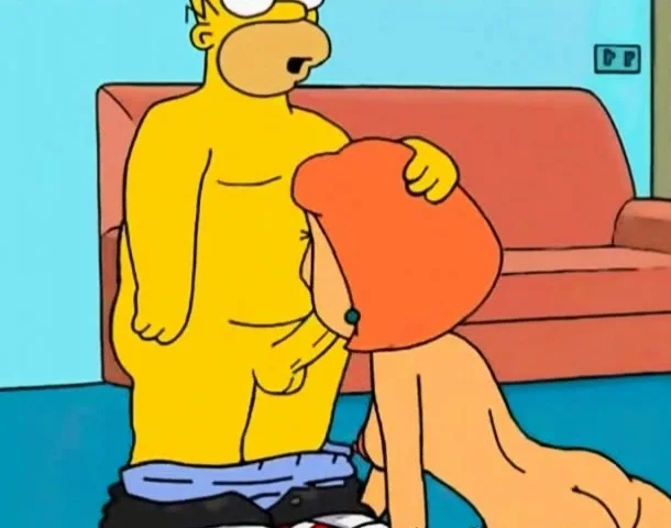 Famous toons sloppy blowjob