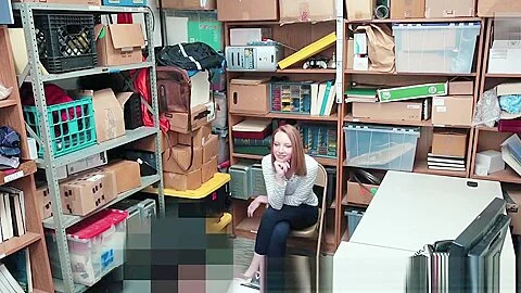 Ginger teen 18+ shoplifter