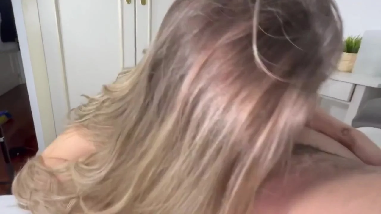 How Well This Blonde Milf With Big Tits Sucks
