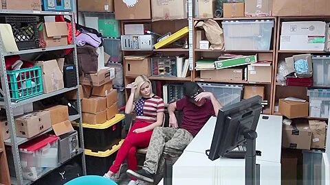 teen 18+ Shoplifter Jizz Face