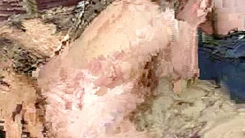 Mature Russian slut fucked by three studs