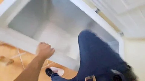 Horny Mom Hides Husbands Friend In A Freezer Fucks Husband And Finishes With Husbands Friend