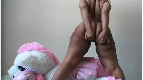 My Black Stepsister Shakes Fat Sloppy Jiggly Ass Slow Motion Cami Creams