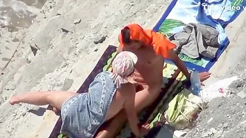 Two Nude Beach Handjobs (special today 2 for the price of 1)