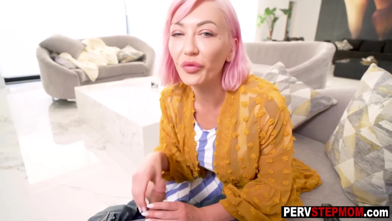 Adira Allure In Dirty Guys Horny Step mommy With Big Tits Gave A Perfect Handjob