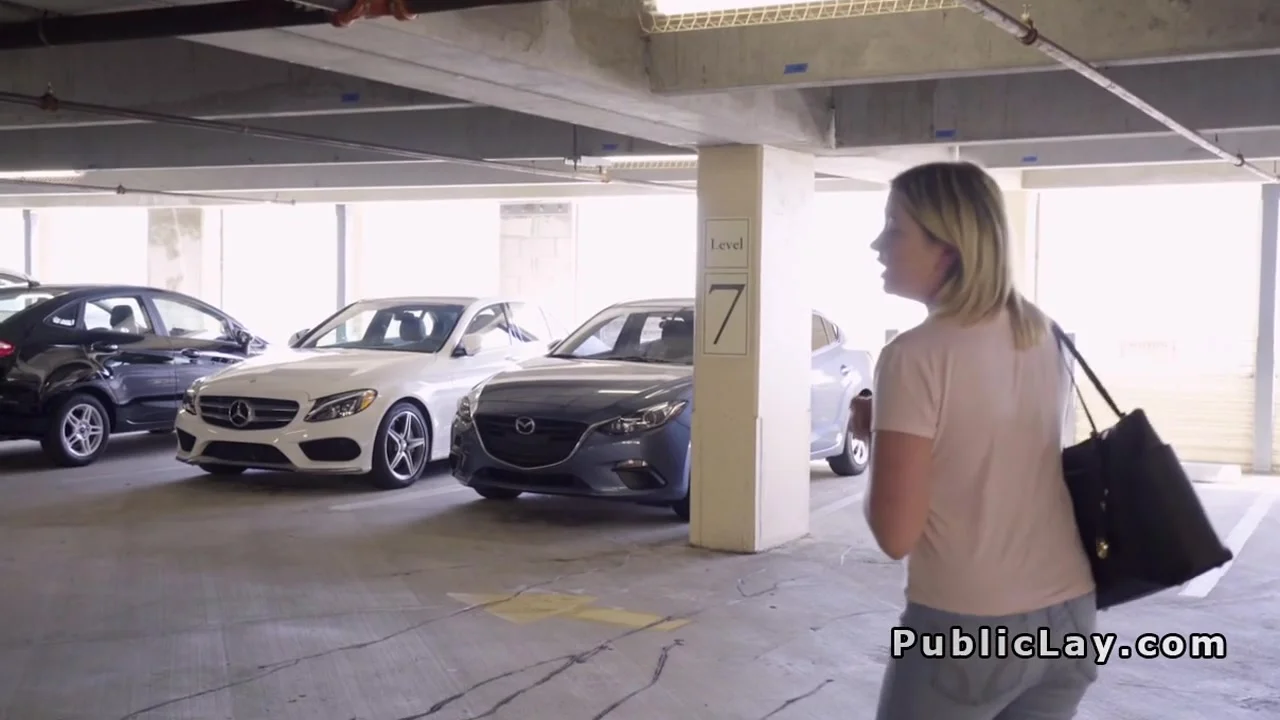 Funny dude with cam bangs blonde outdoor