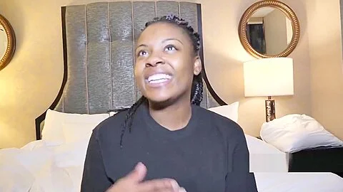 the sexy newbie ebony lashay cant handle 6inch dick
