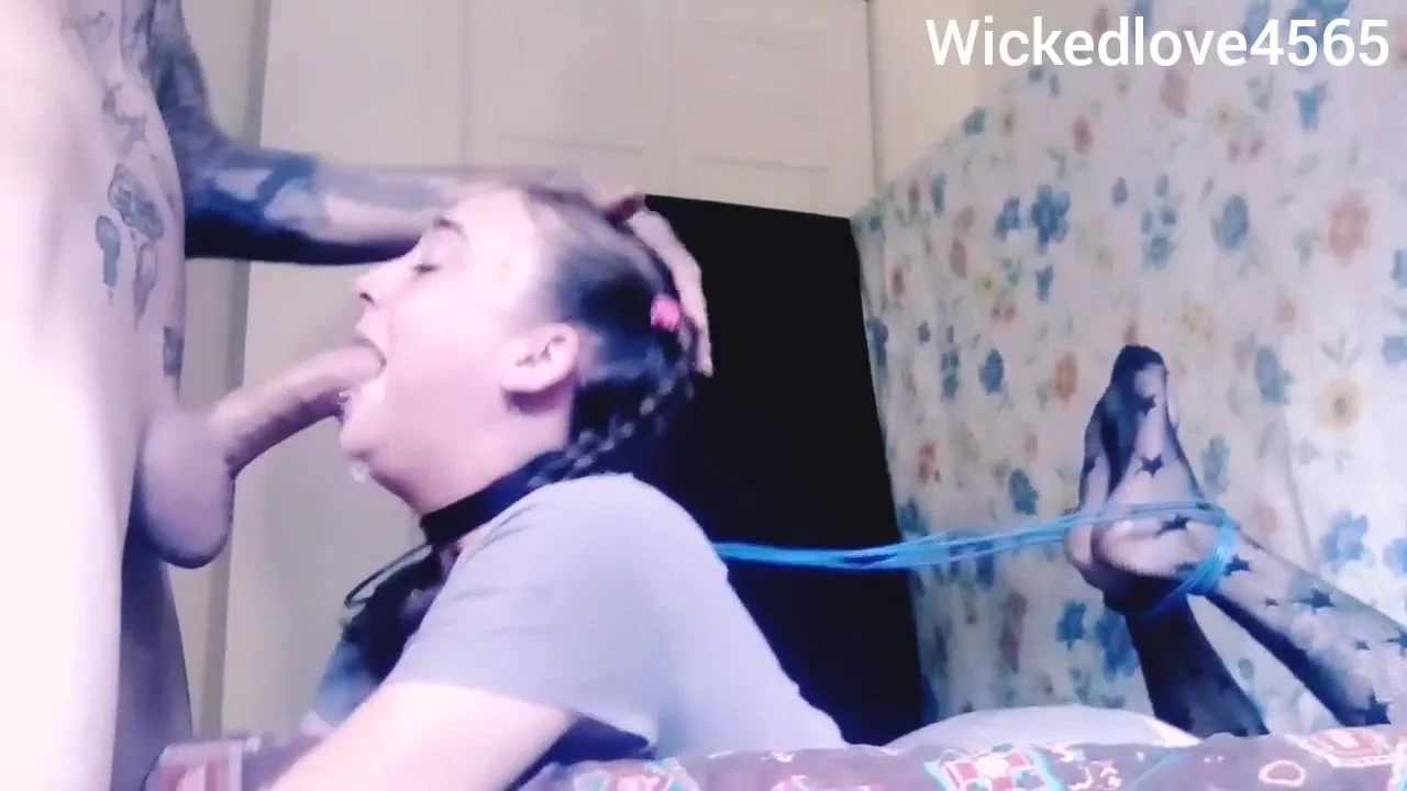 Feet To Neck Tied Up Slobbering Belly Facefucking Throat Pie #2