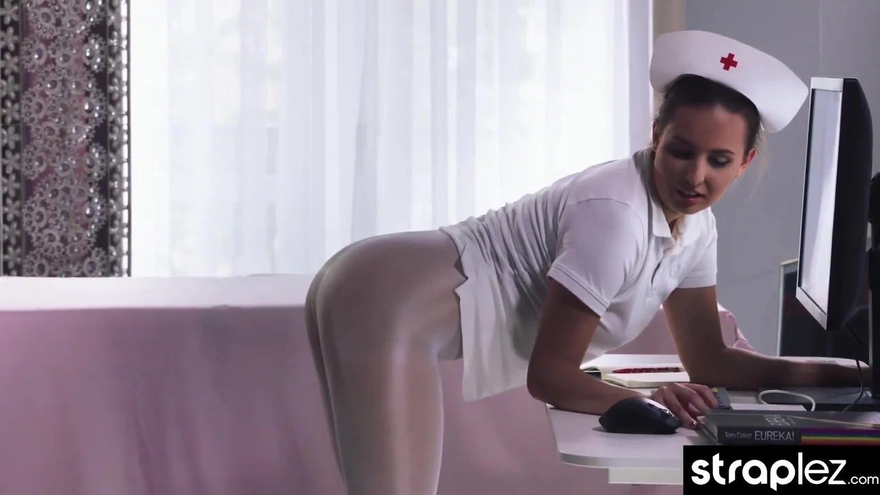 Sexy Fetish Nurse Fucks Her Colleague With A Squirting Dildo